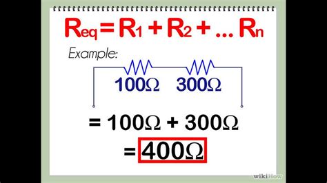 Cómo Calcular Resistencias En Serie Y En Paralelo Youtube