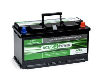 ACES Lithium LiFePO4 Batt 12V 150HFAS BT Off Grid Power Station