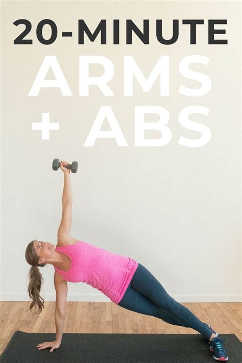 25 Minute Arms And Abs Supersets Video Nourish Move Love Ab And