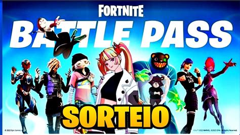 FORTNITE AO VIVO NOVA TEMPORADA SORTEIO DO PASSE YouTube