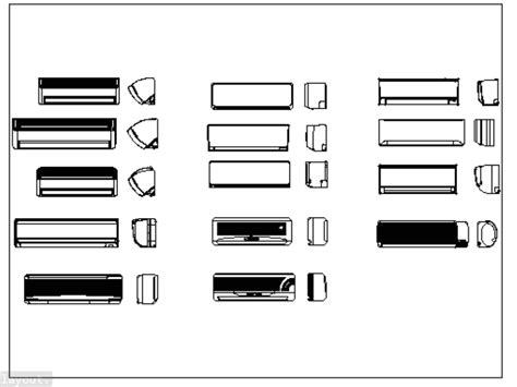 Air Conditioning Equipment Detail In Dwg Kb Cad Library