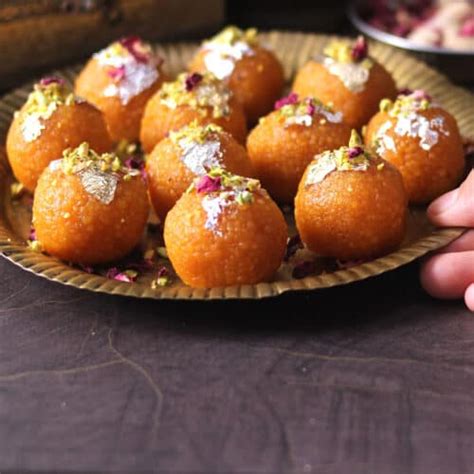 Motichoor Ladoo Recipe Motichur Laddu Cook With Kushi