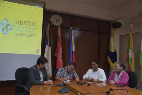 SU signs MOU with Austin Presbyterian Theological Seminary | Silliman ...