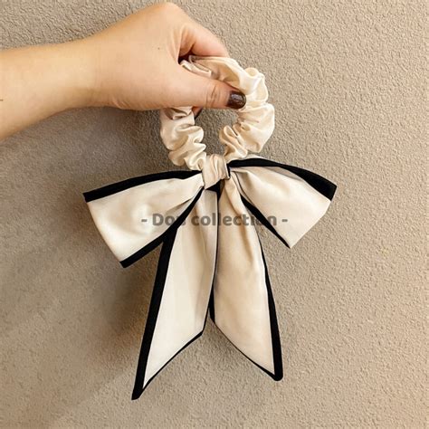 Nowship H C T T C N Scrunchies D Y Bu C T C L A Ch T Li U Silk M M M I D Th Ng Hot Trend