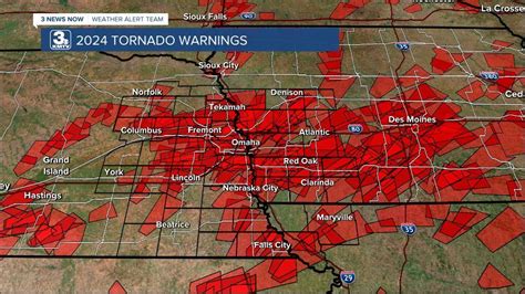 In East Nebraska And West Iowa 2024 Is The Most Active Tornado Season