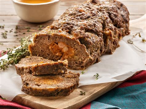 Rolo de Carne Recheado Farinheira Receitas da Tia Céu