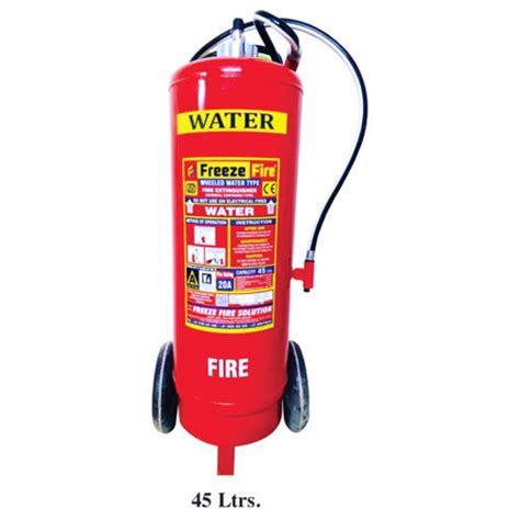 Water Type Higher Capacity Fire Extinguisher Application Industrial At