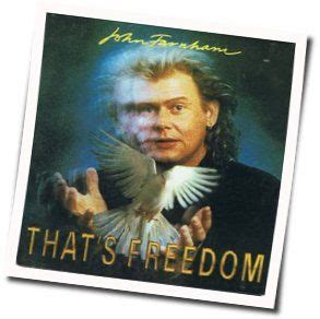 John Farnham - That's Freedom guitar chords