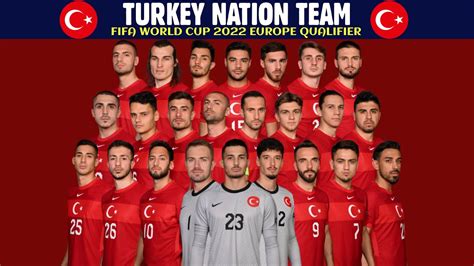 TURKEY SQUAD FIFA WORLD CUP 2022 QUALIFIER YouTube