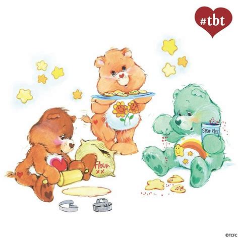 Baking Time Care Bears Vintage Bear Care Bears