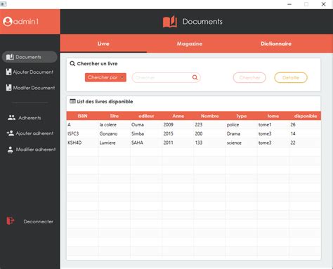 Github Ismailbarkani Gestion D Une Bibliotheque Dans Le Cadre D Un