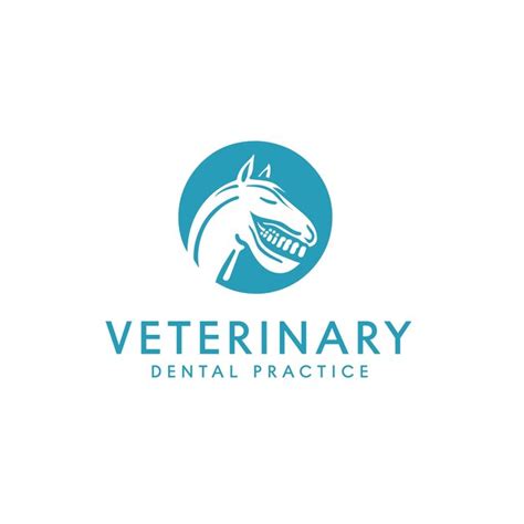 Premium Vector Logo For Equine Veterinary Dental Practice