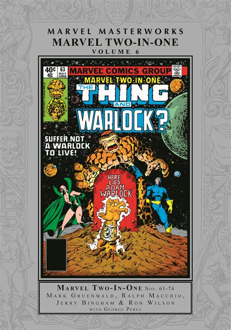 Marvel Masterworks Marvel Two In One Vol 6 Trade Paperback Comic