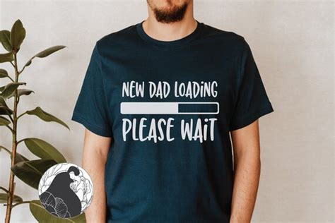 Neuer Papa Laden Please Wait Svg Lustiger Papa Svg Neuer Etsy De