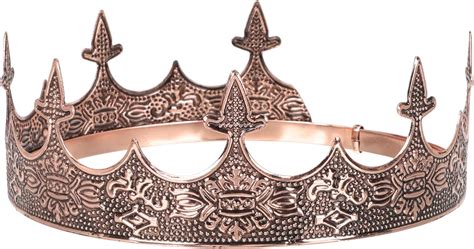 Jojofuny King Crown For Men Royal Mens Crown Prince Tiara Vintage Men