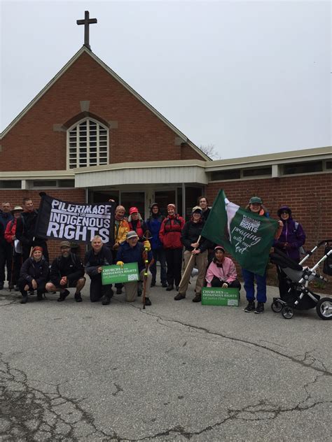 Oakville parish hosts Pilgrimage for Indigenous Rights - Niagara Anglican