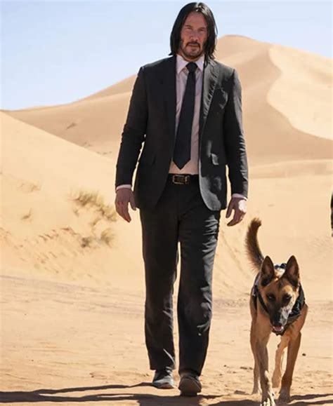 Keanu Reeves John Wick Black Suit - Jacket Era