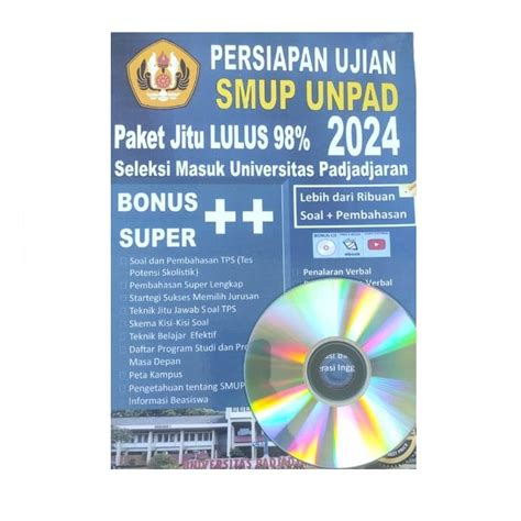 Jual BUKU PERSIAPAN DAN PANDUAN SMUP UNPAD 2024 SOSHUM IPS SELEKSI