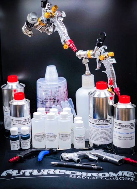 Spray Chrome Kit Solution And Supplies 240x Package Future Chrome