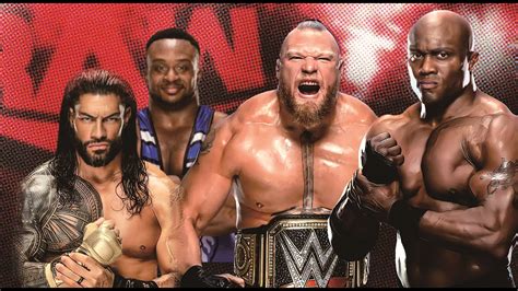 Wwe Championship Fatal Way Brock Lesnar Roman Reigns Bobby Lashley