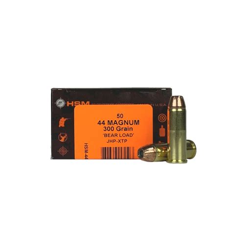 Hsm Bear Load Magnum Gr Hornady Xtp Jacketed Hollow Point Box