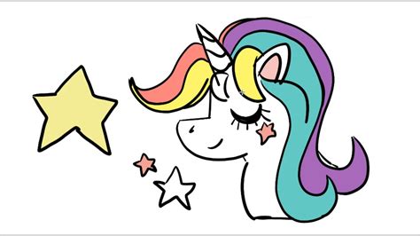 Comment Dessiner Une Licorne How To Draw Licorne Drawing For