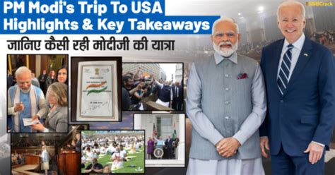 Pm Modis Trip To Usa Key Takeaways And Highlights