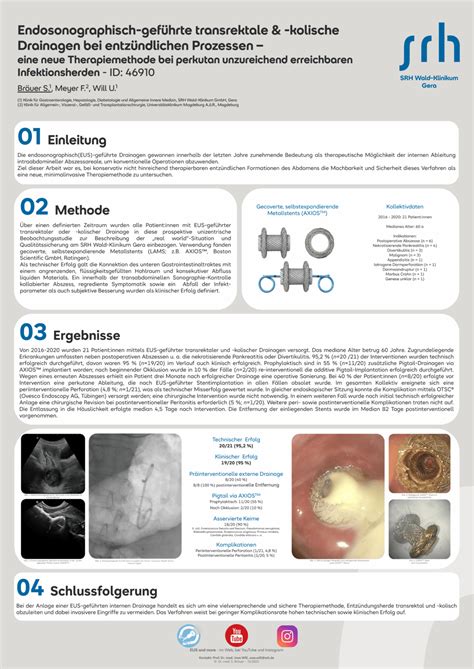 Fallreport Endosonographisch Gef Hrte Transrektale Kolische