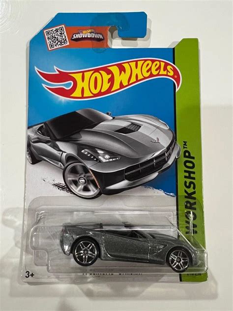 Hotwheels 14 Corvette Stingray Grey Hobbies Toys Toys Games On