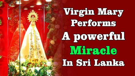 Virgin Mary Performs A Powerful Miracle In Sri Lanka His Holiness Apostle Rohan Lalith Aponso