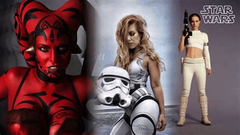 Top 14 Attractive Star Wars Female Characters Hotties Youtube