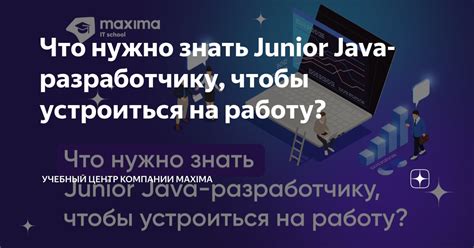 Что нужно знать Junior Java разработчику чтобы устроиться на работу