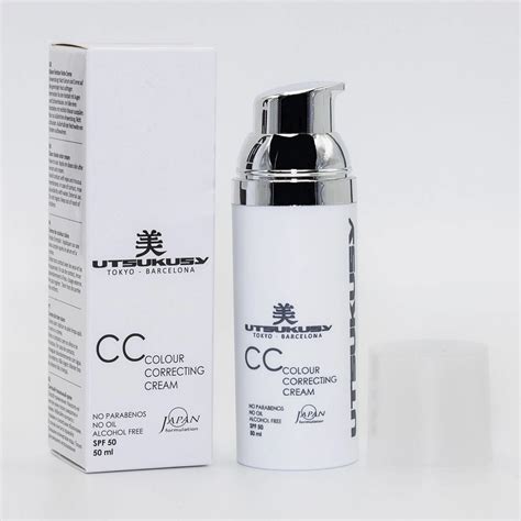 BB Glow Tono Claro CC Cream Utsukusy Crema Color Hidratante Y