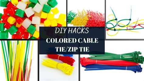 Up Your DIY Game With Colored Zip Tie Hacks Electrical Basics