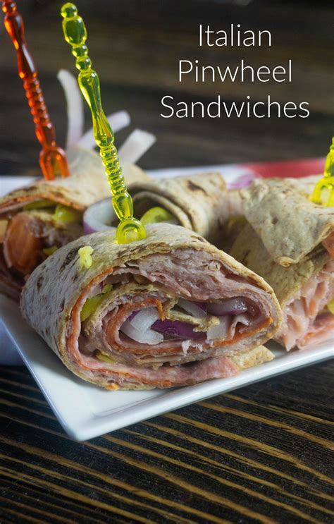 Italian Pinwheel Sandwich Mixin Mamas
