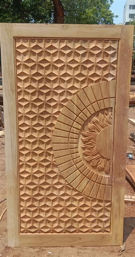 Teak Wood Carving Door CNC Door Design Images House Front Door