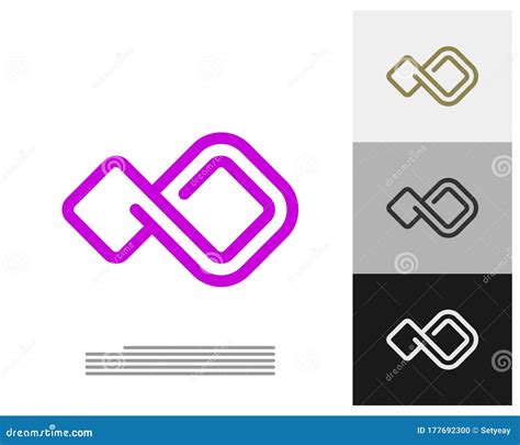 Modelo De Vetor De Logotipo Infinito Modelo Criativo Conceito De