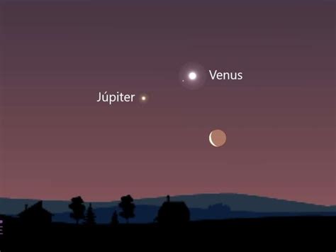 Ent Rate Esta Noche Habr Doble Conjunci N De La Luna Con Venus Y