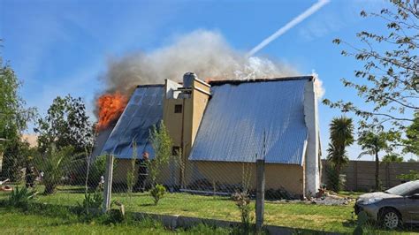 Incendio En Una Vivienda