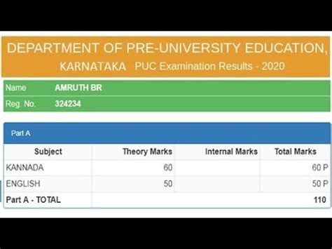 Karnataka 2nd PUC Result 2020 How To Check PUC Karnatka Result 2020