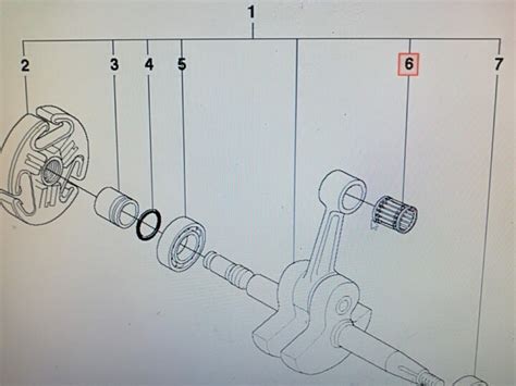 Cuscinetto Gabbia A Rulli Biella Ricambi Husqvarna Duedistore