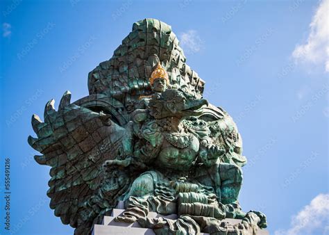 Garuda Wisnu Kencana statue at Garuda Wisnu Kencana Cultural Park; Bali ...