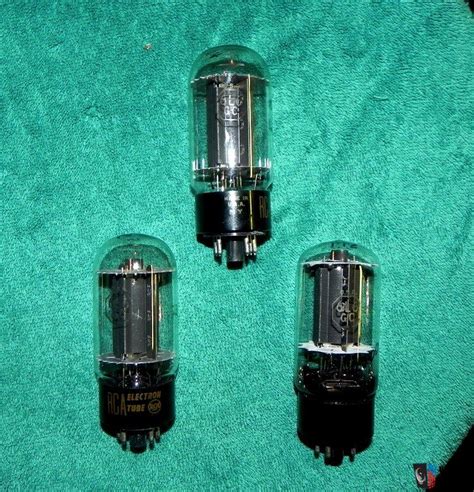 RCA Black Plate 6L6 GC Tubes Photo 901531 Canuck Audio Mart