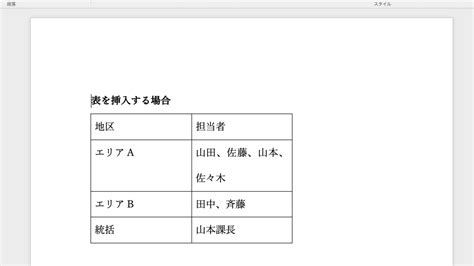 Wordの表の作り方は簡単！表の分割や結合の仕方・活用法も合わせて解説 まいにちdoda はたらくヒントをお届け