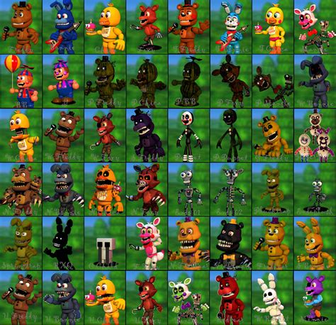 Fnaf World with my Characters by AngeloLoy on DeviantArt