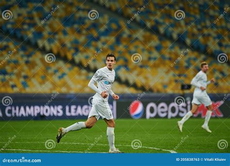 The Football Match Of Group B Of Uefa Champions League Fc Shakhtar Vs