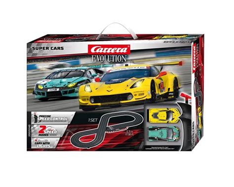 Carrera EVOLUTION Super Cars Racing Slot Car Set [CCN25240] - HobbyTown