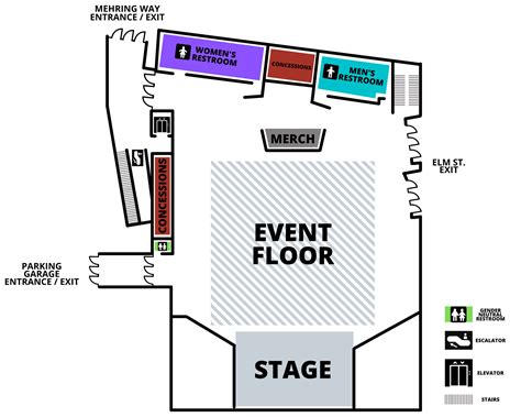 Brady Music Center Seating Chart Center Seating Chart