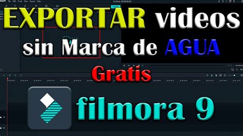 Como Quitar Marca De Agua Filmora Gratis Youtube