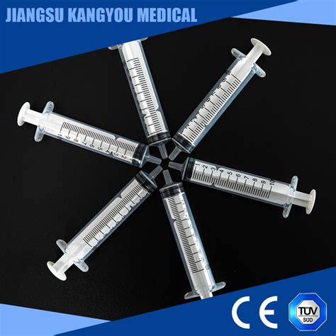 Ce Iso Approved Medical Disposable Luer Lock Luer Slip Tip Syringes